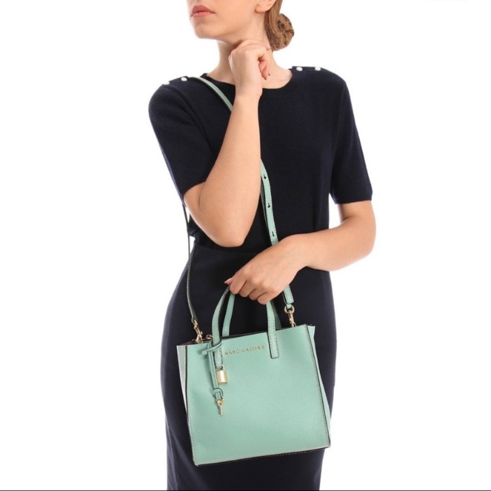NWT Marc Jacobs Mini Grind Tote in Surf